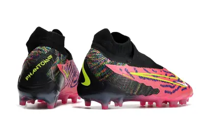 Nike Phantom GX Elite DF FG - Pink/Electric Pink/Neon Yellow