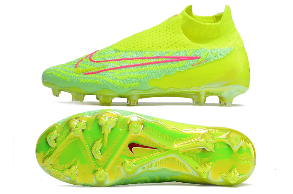 Nike Phantom GX Elite DF FG - Yellow/Lime Green/Neon Pink
