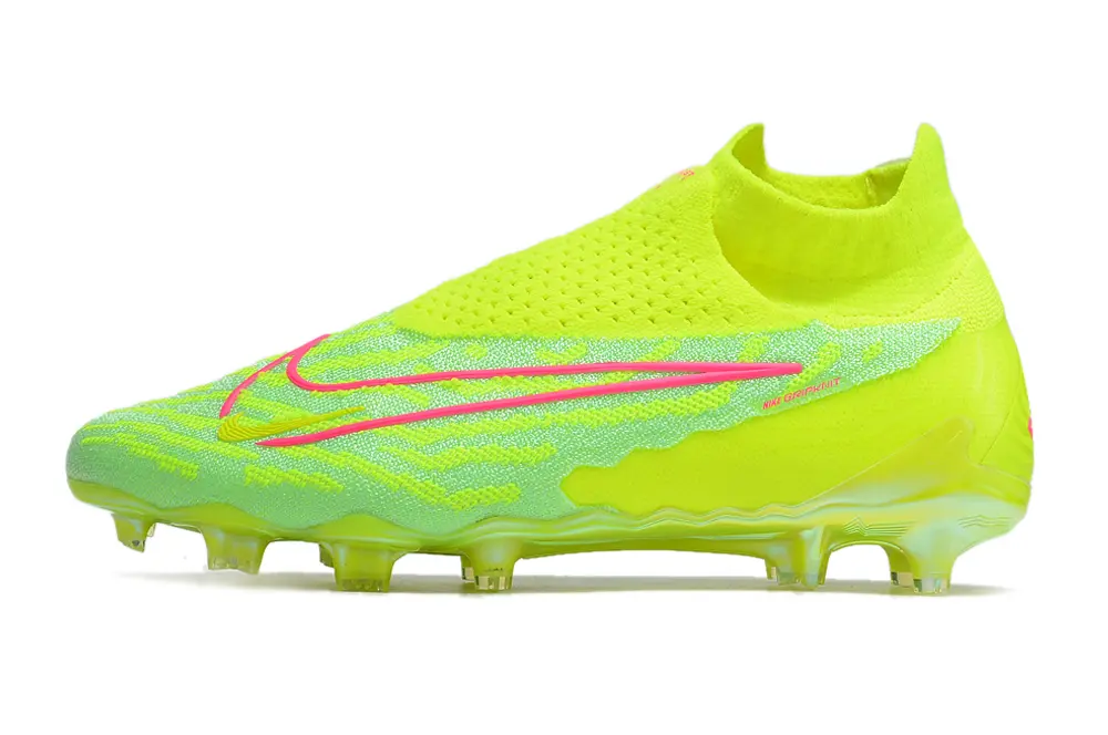 Nike Phantom GX Elite DF FG - Yellow/Lime Green/Neon Pink