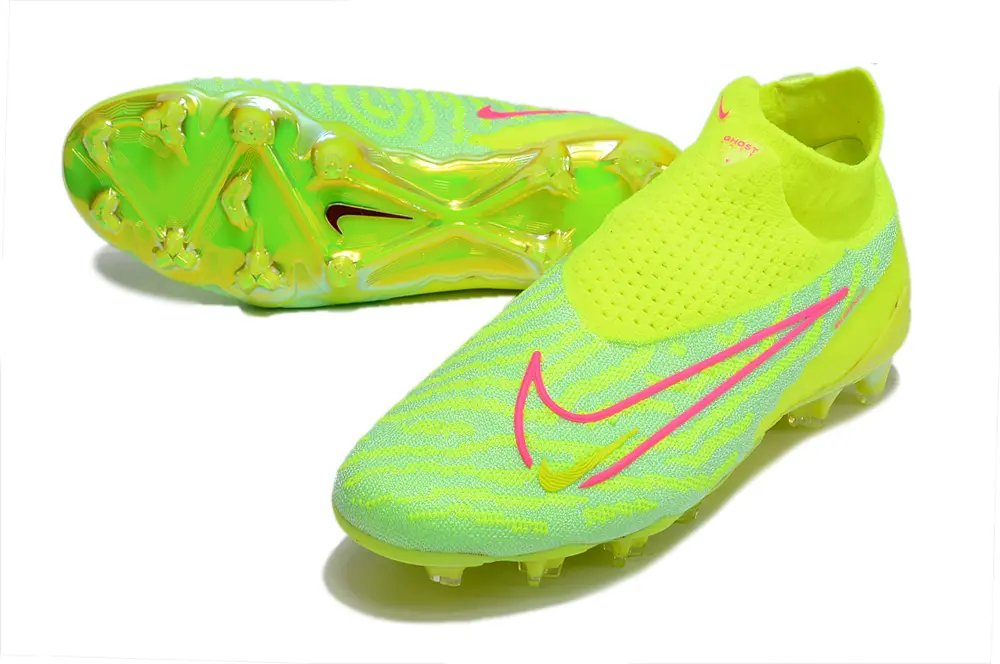 Nike Phantom GX Elite DF FG - Yellow/Lime Green/Neon Pink