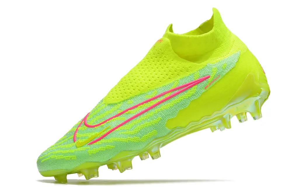 Nike Phantom GX Elite DF FG - Yellow/Lime Green/Neon Pink