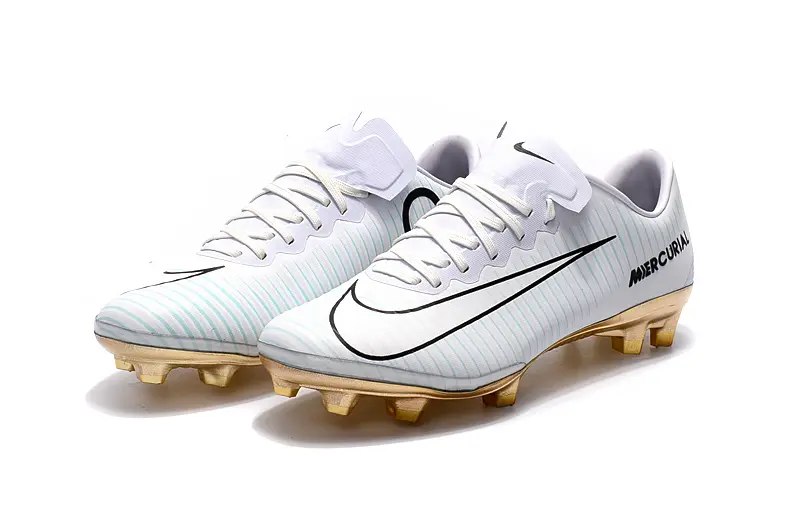 Nike Mercurial Vapor 11 FG - White/Icy Blue/Metallic Gold
