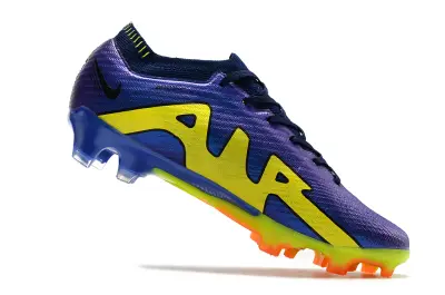 Nike Air Zoom Mercurial Vapor 15 Elite FG - Purple/Electric Yellow/Neon Orange