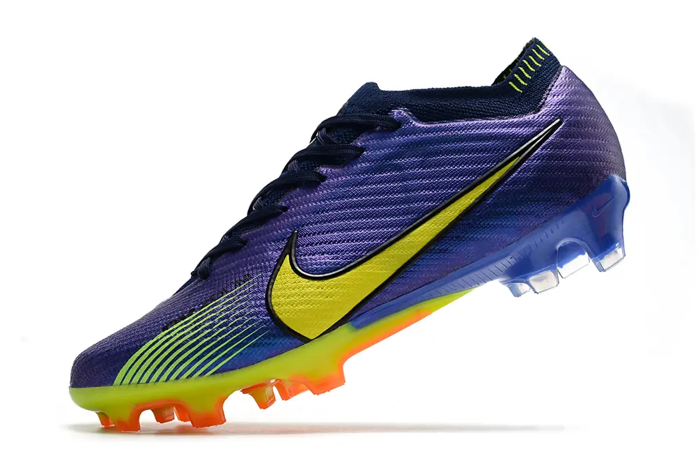 Nike Air Zoom Mercurial Vapor 15 Elite FG - Purple/Electric Yellow/Neon Orange