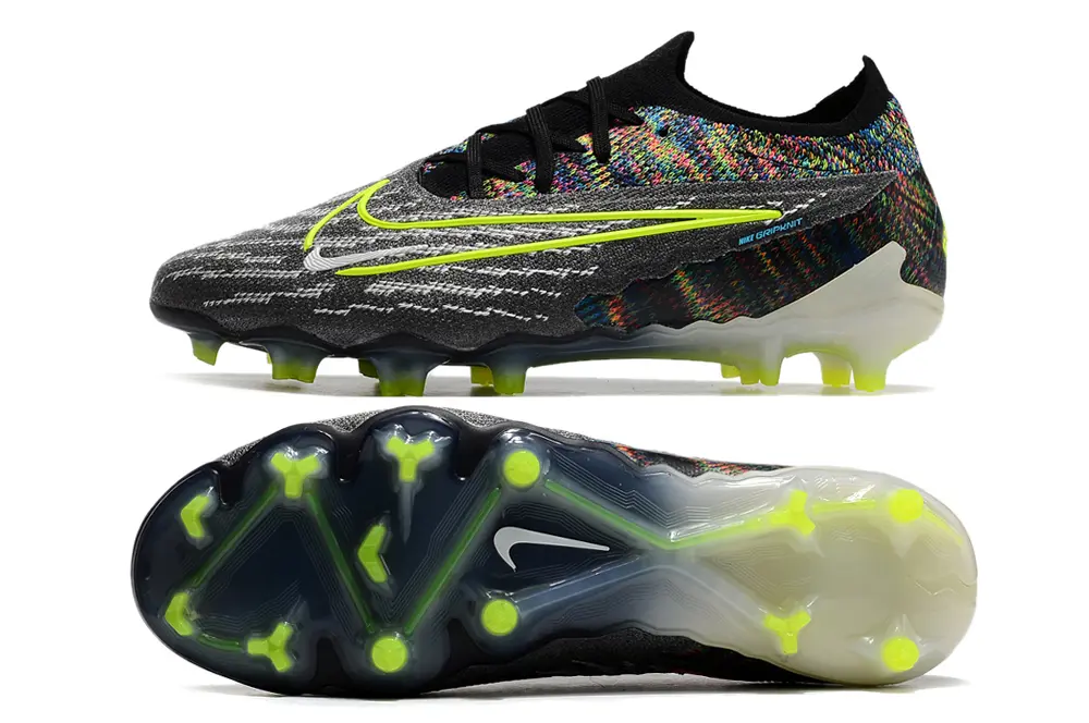 Nike Phantom GX Elite FG - Black/Lime Green/Multicolor