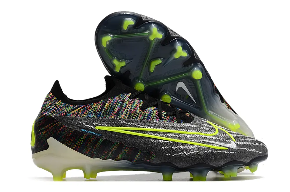 Nike Phantom GX Elite FG - Black/Lime Green/Multicolor