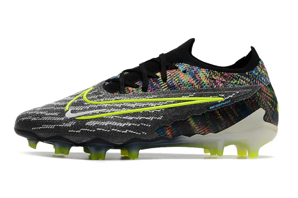 Nike Phantom GX Elite FG - Black/Lime Green/Multicolor