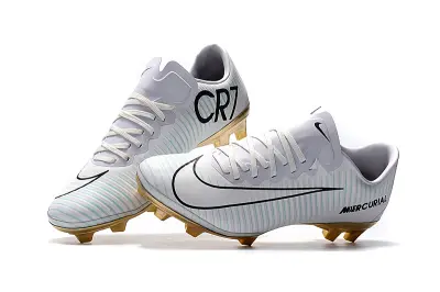 Nike Mercurial Vapor 11 FG - White/Icy Blue/Metallic Gold
