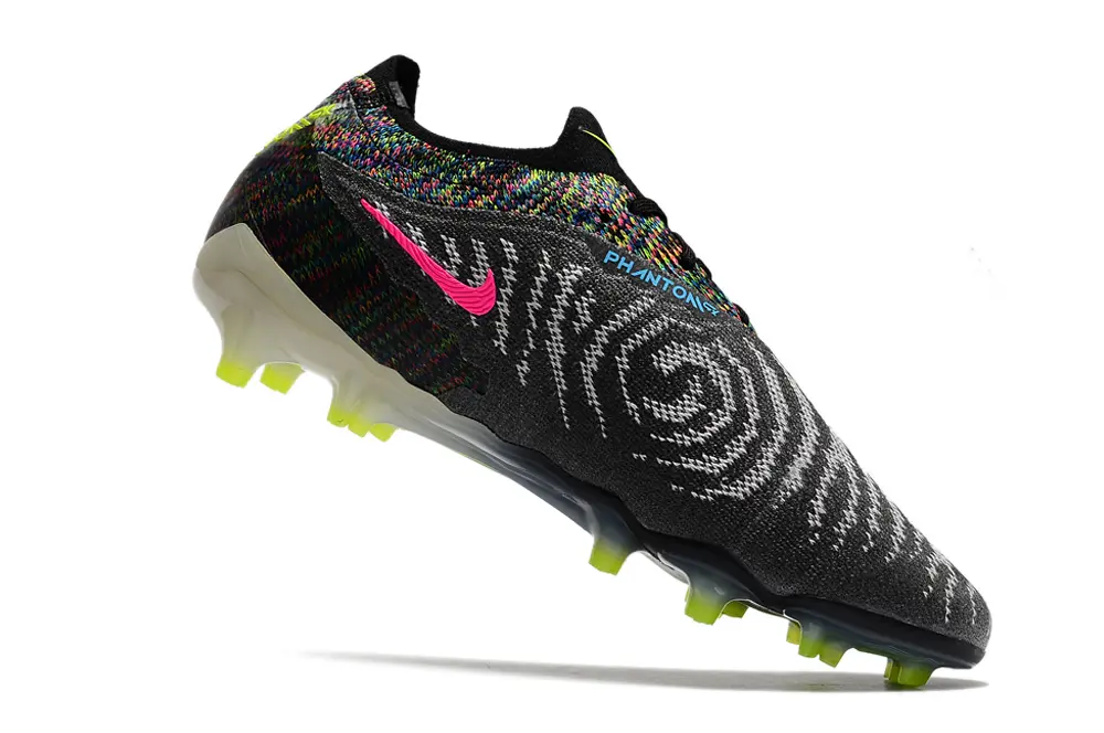 Nike Phantom GX Elite FG - Black/Lime Green/Multicolor