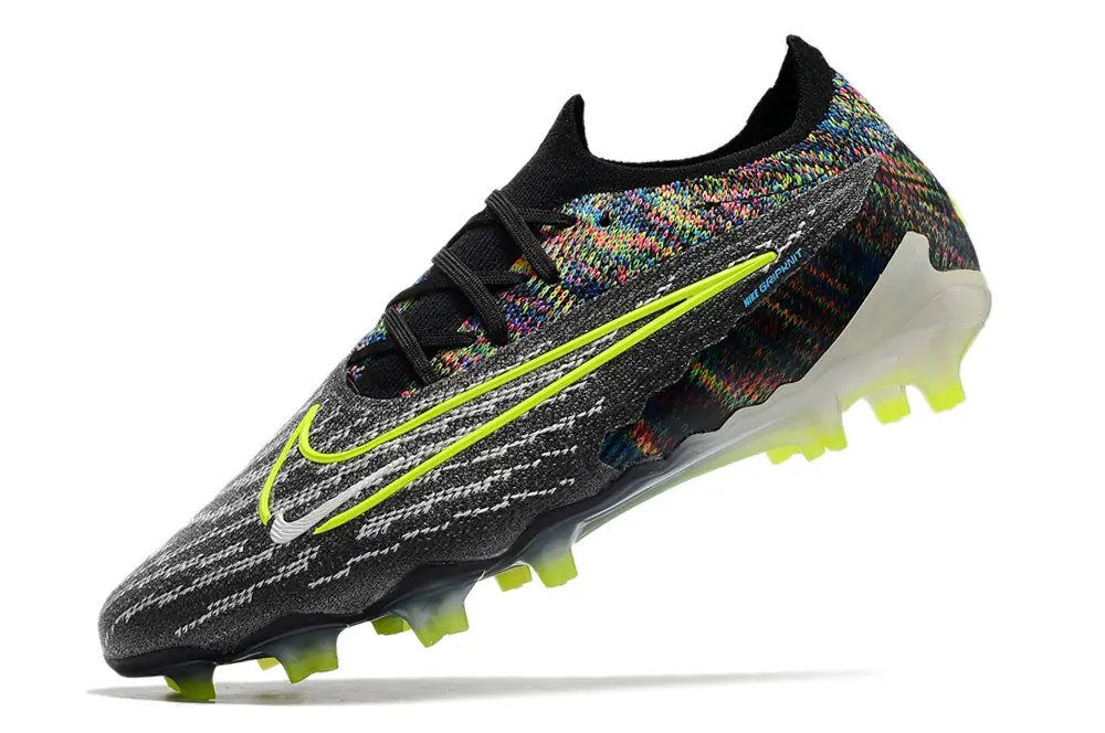 Nike Phantom GX Elite FG - Black/Lime Green/Multicolor
