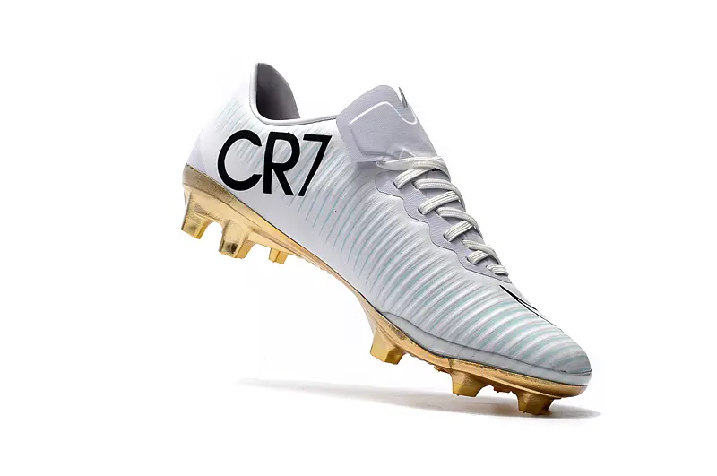 Nike Mercurial Vapor 11 FG - White/Icy Blue/Metallic Gold