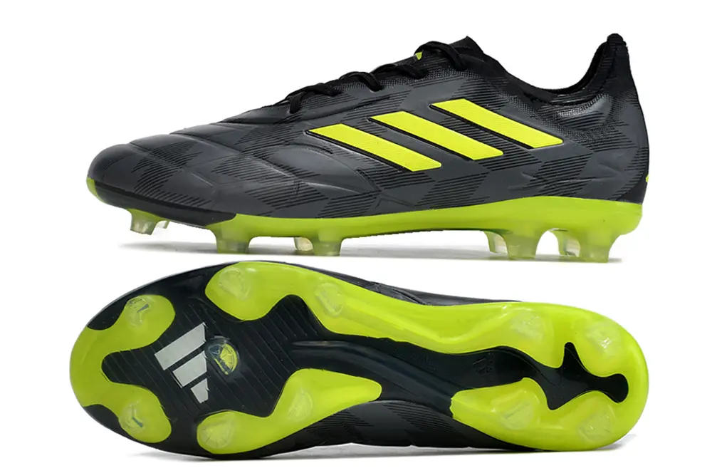 Adidas Copa Pure.1 FG - Black/Neon Yellow/Black