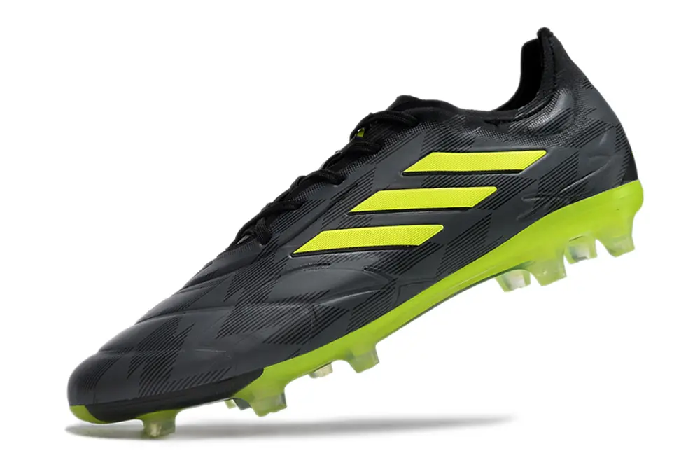Adidas Copa Pure.1 FG - Black/Neon Yellow/Black