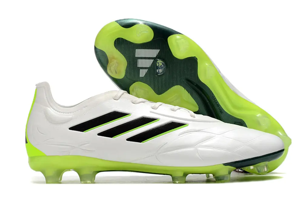 Adidas Copa Pure.1 FG - White/Neon Green/Black