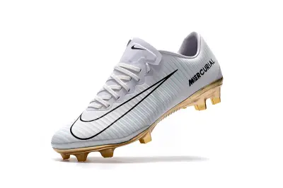 Nike Mercurial Vapor 11 FG - White/Icy Blue/Metallic Gold