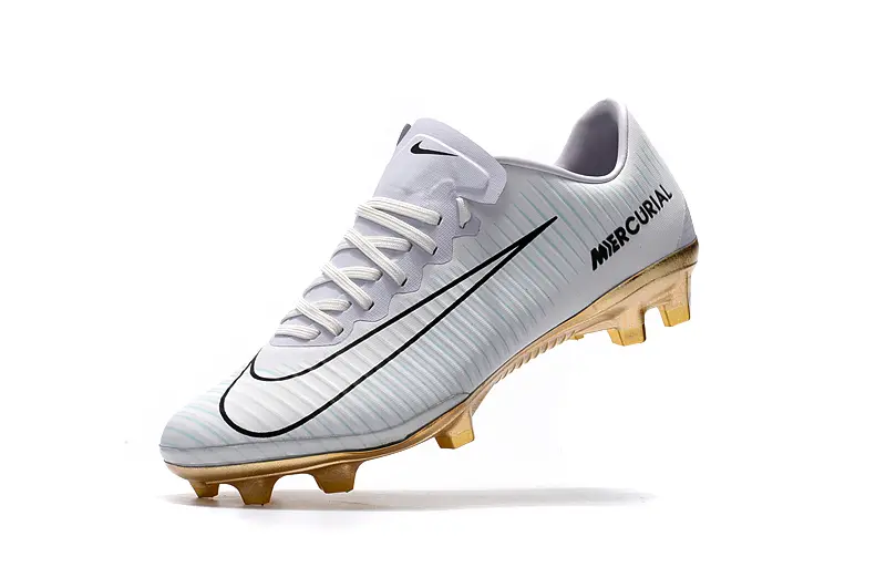 Nike Mercurial Vapor 11 FG - White/Icy Blue/Metallic Gold