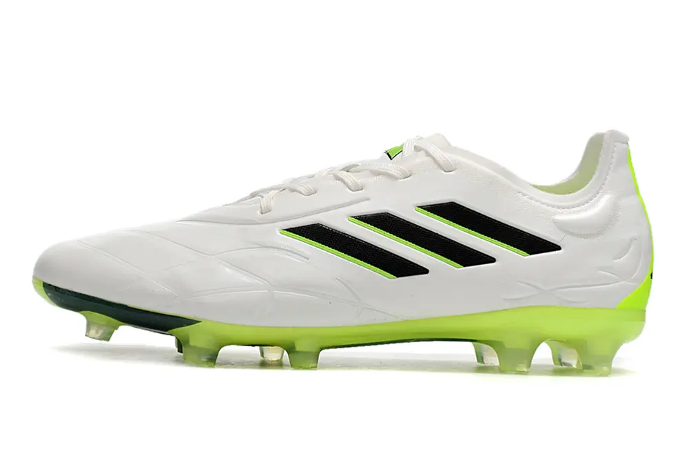 Adidas Copa Pure.1 FG - White/Neon Green/Black