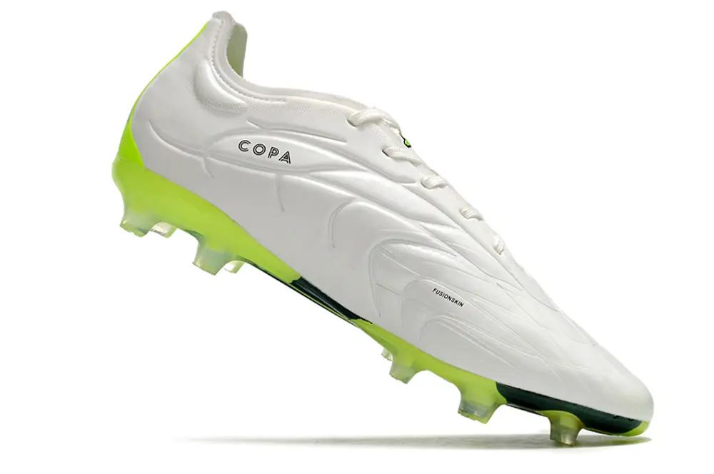 Adidas Copa Pure.1 FG - White/Neon Green/Black
