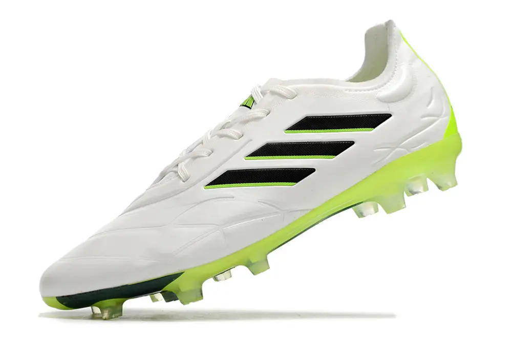 Adidas Copa Pure.1 FG - White/Neon Green/Black