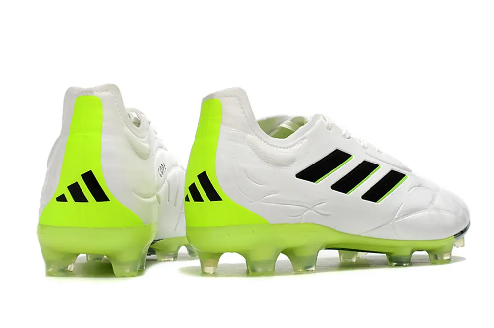 Adidas Copa Pure.1 FG - White/Neon Green/Black