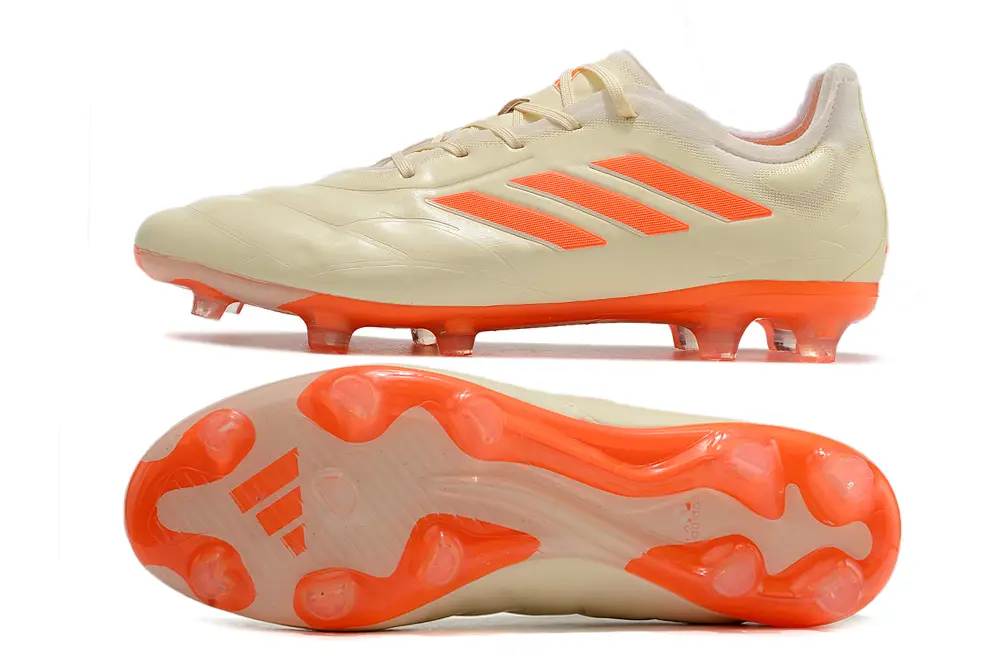 Adidas Copa Pure.1 FG - Beige/Coral Orange/Sand Beige