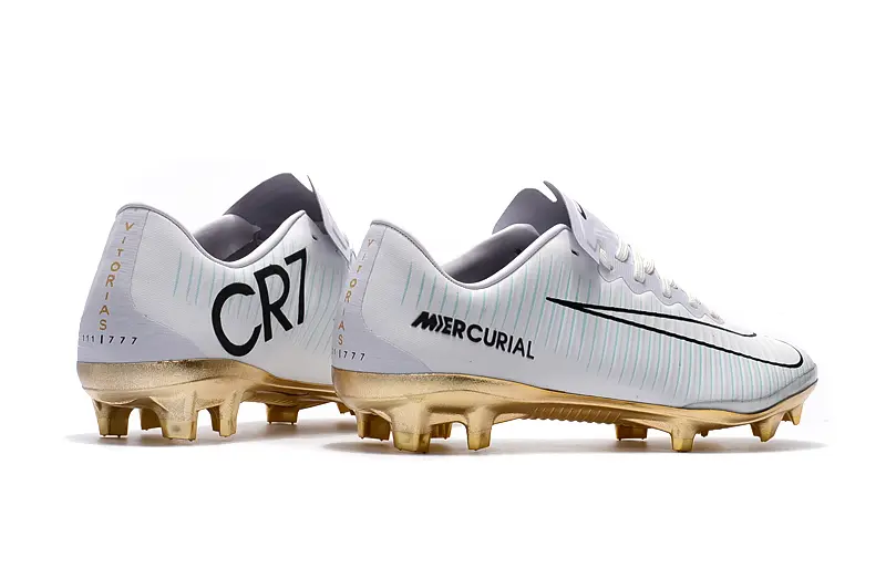 Nike Mercurial Vapor 11 FG - White/Icy Blue/Metallic Gold