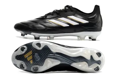 Adidas Copa Pure.1 FG - Black/Golden/White