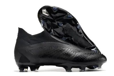 Adidas Predator Accuracy+ Laceless FG - Black/Midnight Shadow/Carbon Black