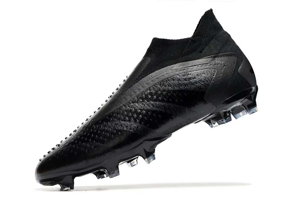 Adidas Predator Accuracy+ Laceless FG - Black/Midnight Shadow/Carbon Black