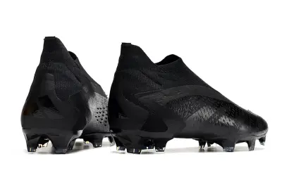 Adidas Predator Accuracy+ Laceless FG - Black/Midnight Shadow/Carbon Black