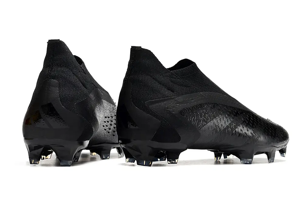 Adidas Predator Accuracy+ Laceless FG - Black/Midnight Shadow/Carbon Black