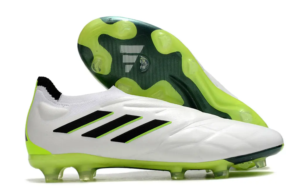 Adidas Copa Pure+ FG - White/Neon Green/Black