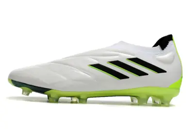 Adidas Copa Pure+ FG - White/Neon Green/Black