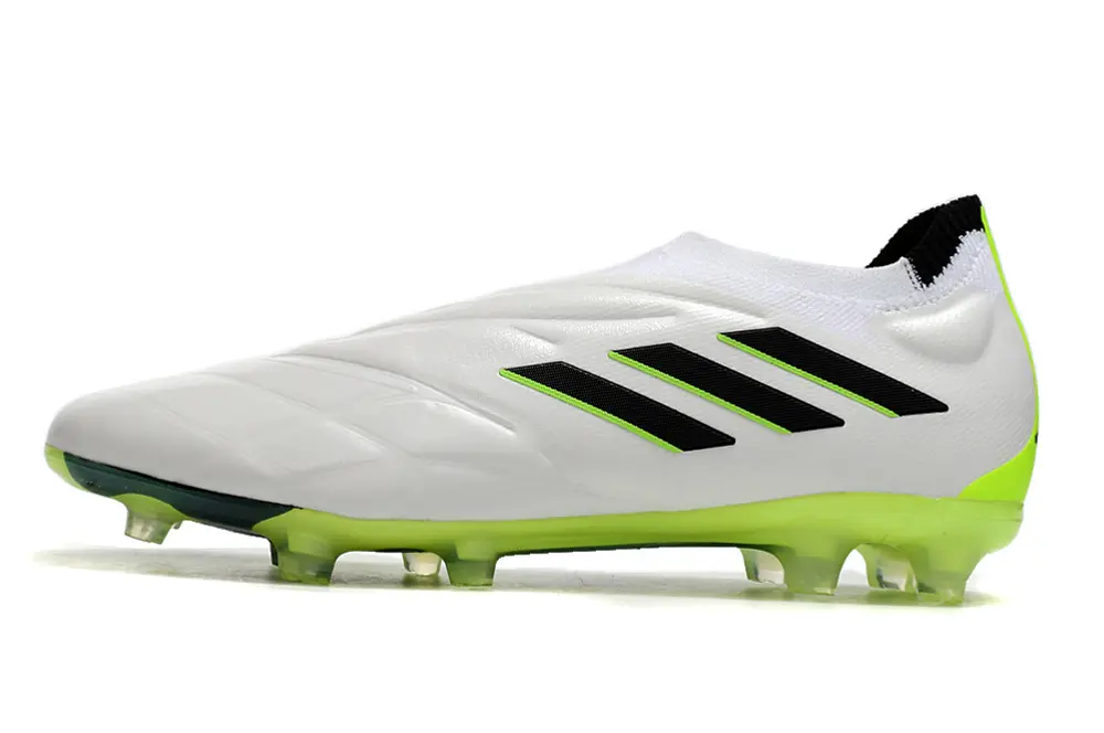 Adidas Copa Pure+ FG - White/Neon Green/Black