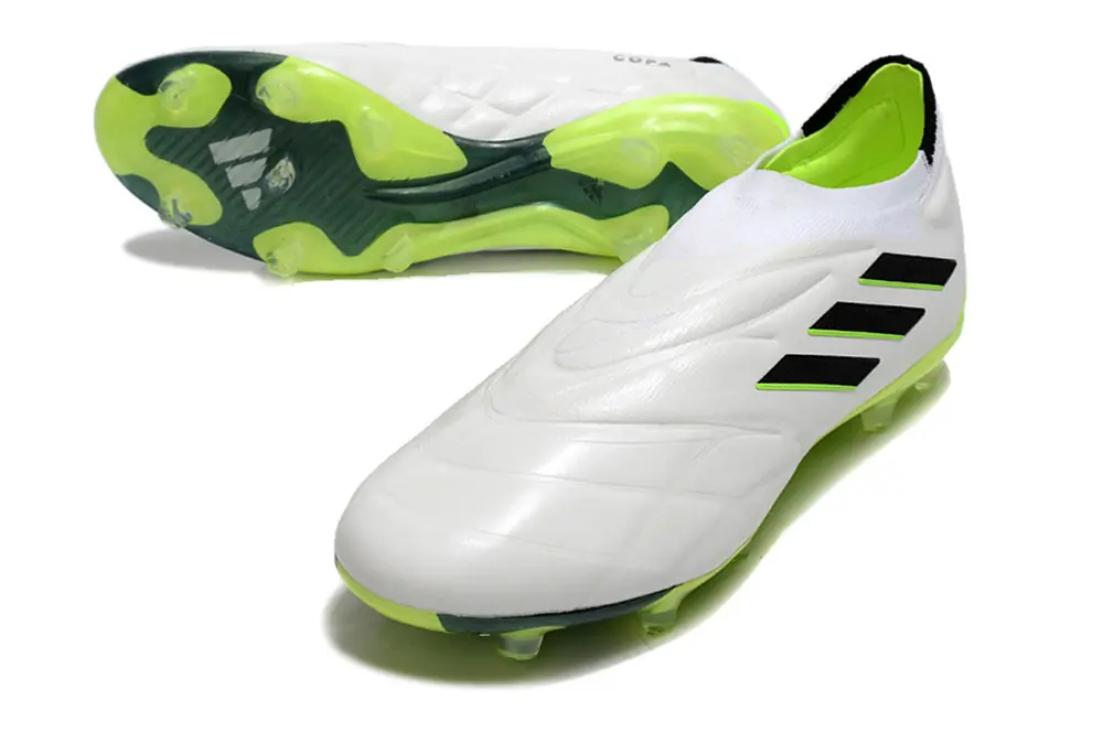 Adidas Copa Pure+ FG - White/Neon Green/Black