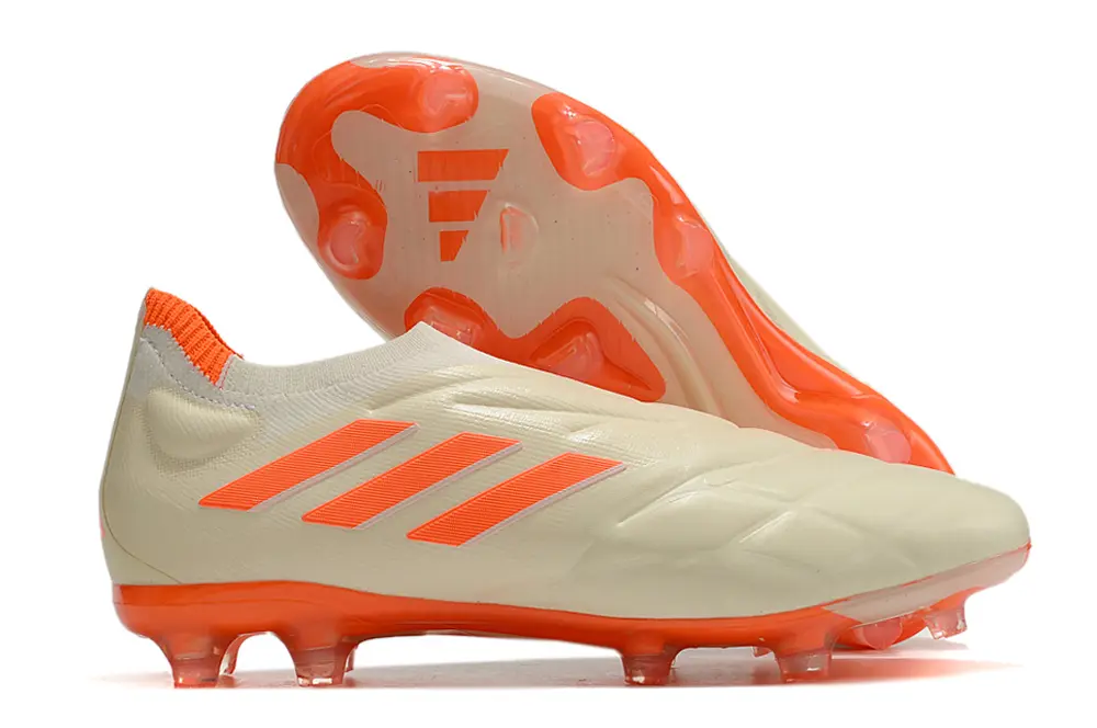 Adidas Copa Pure+ FG - Cream/Vibrant Orange/Clear White