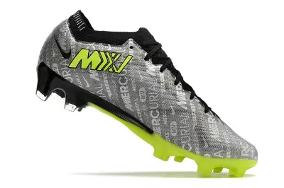 Nike Air Zoom Mercurial Vapor 15 Elite FG - Gray/Lime Green/Black