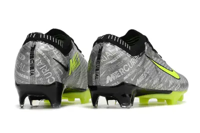 Nike Air Zoom Mercurial Vapor 15 Elite FG - Gray/Lime Green/Black