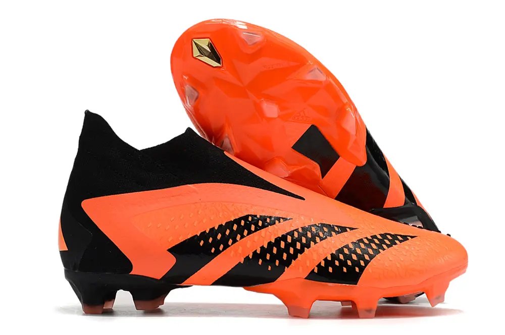 Adidas Predator Accuracy+ Laceless FG - Orange/Electric Orange/Jet Black