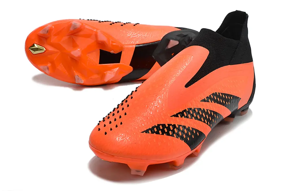 Adidas Predator Accuracy+ Laceless FG - Orange/Electric Orange/Jet Black