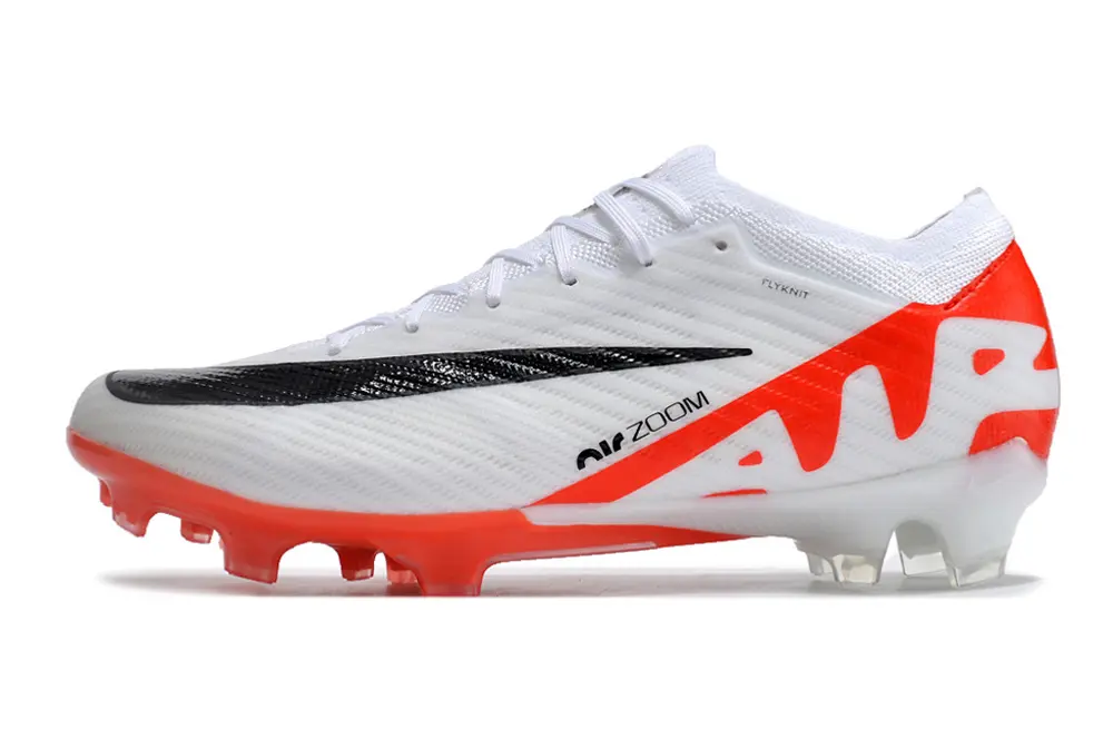 Nike Air Zoom Mercurial Vapor 15 Elite FG - White/Bright Red/Black