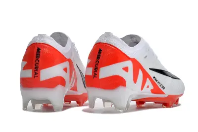 Nike Air Zoom Mercurial Vapor 15 Elite FG - White/Bright Red/Black