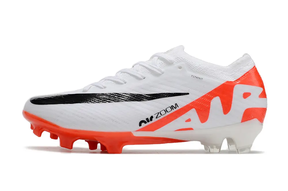 Nike Air Zoom Mercurial Vapor 15 Elite FG - White/Bright Orange/Black