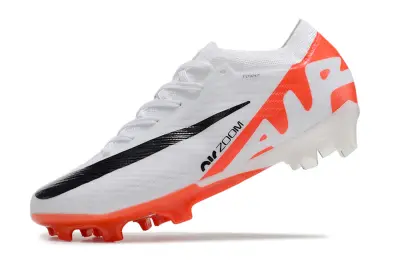 Nike Air Zoom Mercurial Vapor 15 Elite FG - White/Bright Orange/Black