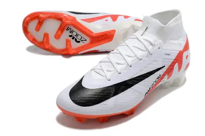 Nike Air Zoom Mercurial Superfly 9 Elite FG - White/Bright Red/Black