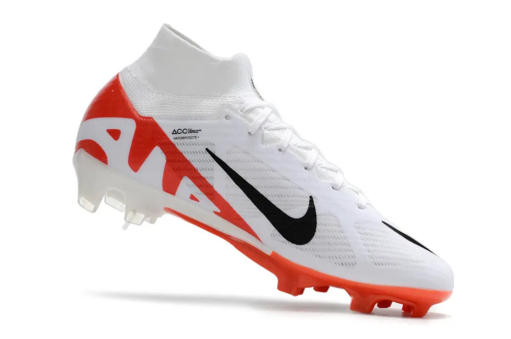 Nike Air Zoom Mercurial Superfly 9 Elite FG - White/Bright Red/Black