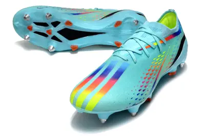 Adidas X Speedportal.1 SG - Aqua/Neon Blue/Sunshine Yellow