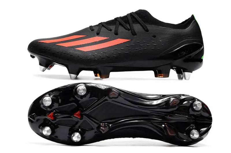 Adidas X Speedportal.1 SG - Black/Electric Orange/Green Accent