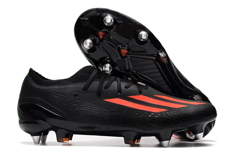 Adidas X Speedportal.1 SG - Black/Electric Orange/Green Accent