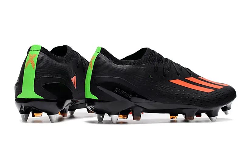 Adidas X Speedportal.1 SG - Black/Electric Orange/Green Accent